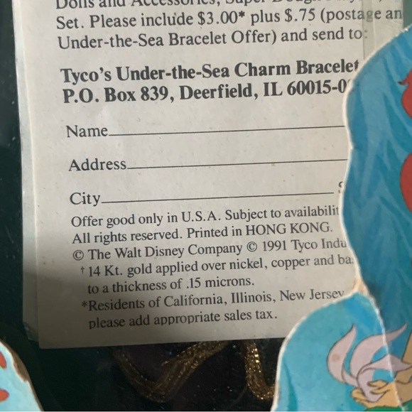 🚫SOLD•E✝️SY🚫 Vintage 91-92 Little Mermaid ‘Eric & Ariel’ Dolls - Picture 12 of 13